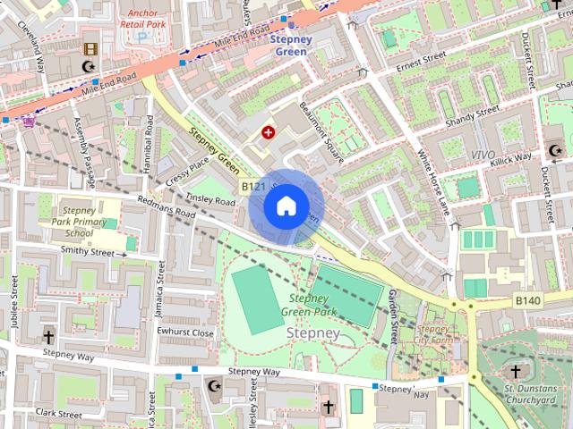 Apartment for rent in London Borough of Tower Hamlets, Greater London