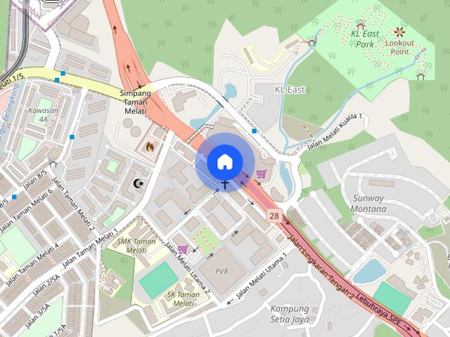 Apartment for rent in Country Heights Damansara, Kuala Lumpur