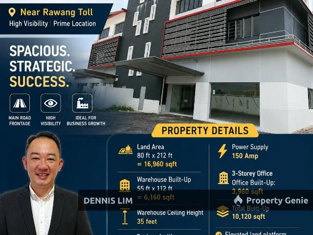 Warehouse for rent in Majlis Perbandaran Selayang, Gombak