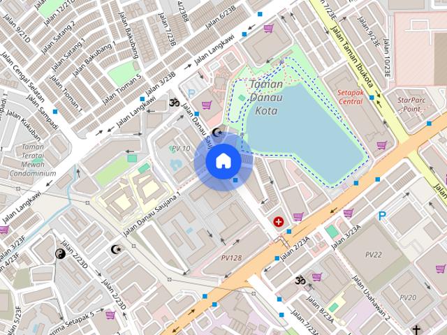 Apartment for rent in Taman Danau Kota, Kuala Lumpur