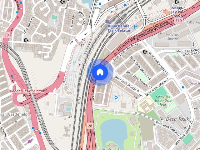 Apartment for rent in Bandar Tasik Selatan, Kuala Lumpur