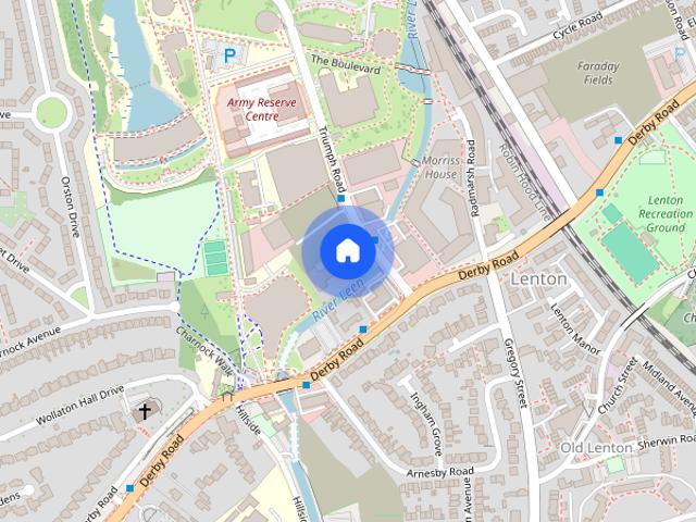 Studio for rent in Old Lenton, Haddon