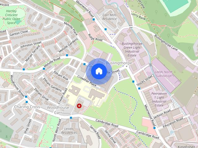 Studio for rent in Woodhouse, West Yorkshire
