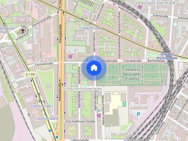 Apartment mieten in Leipziger Vorstadt, Dresden