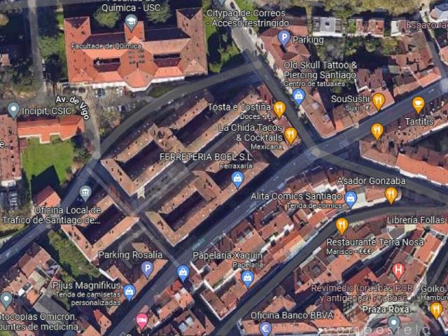 Garaje en venta en San Caetano, Santiago De Compostela