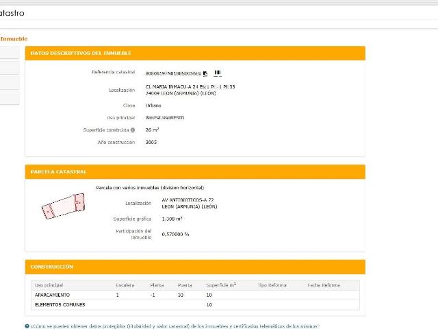 Garaje en venta en Oteruelo de la Valdoncina, León
