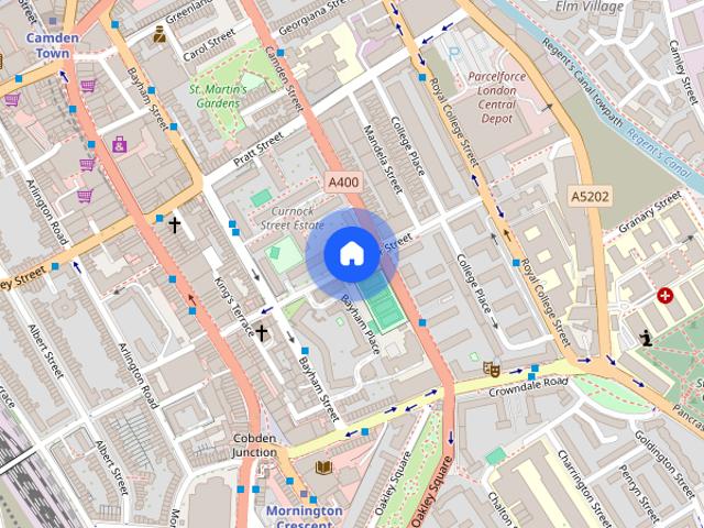 Apartment for rent in Saint Pancras, Greater London