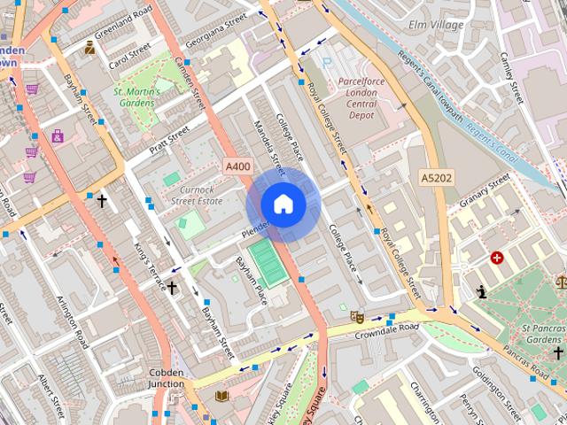 Apartment for rent in Saint Pancras, Greater London