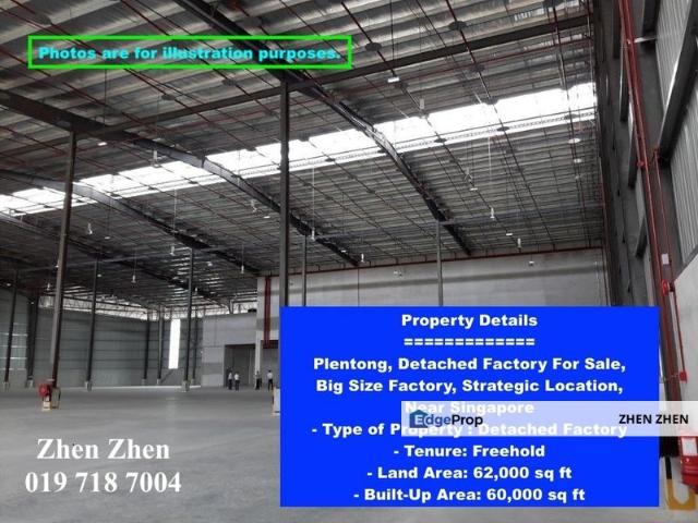 Warehouse for sale in Plentong, Johor