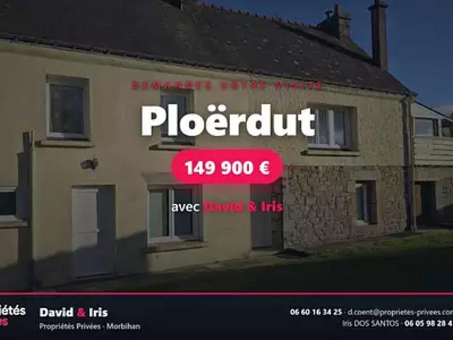 Maison vente à Kerno, Ploërdut