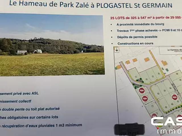 Terrain vente à Quimper, Bretagne