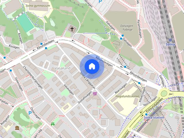 Lägenhet hyra i Solna, Stockholm