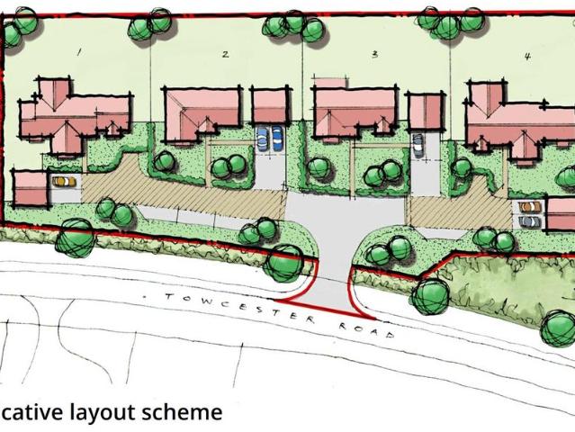 Land for sale in Greens Norton, Northamptonshire