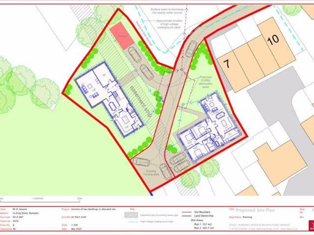 Land for sale in Newton St Cyres, Devon