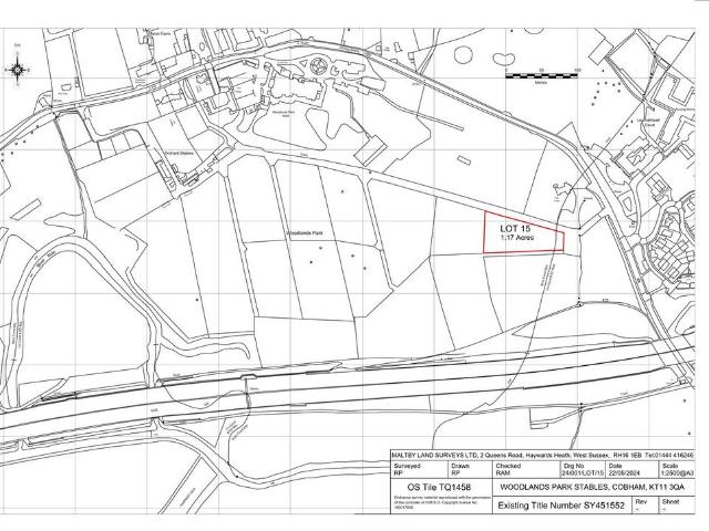 Land for sale in Stoke D'Abernon, Blackhills