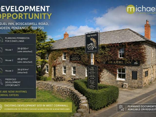 Land for sale in St Just, Cornwall