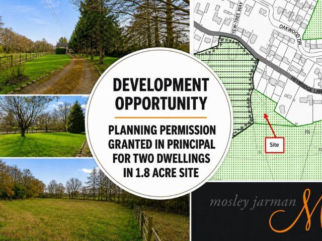 Land for sale in Butley Town, Prestbury