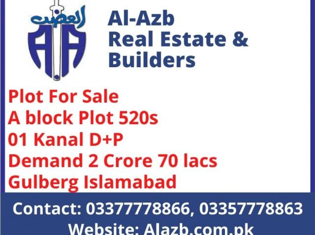 Land for sale in Islamabad