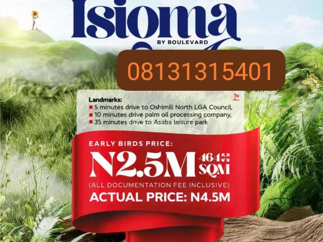 Land for sale in Oshimili, Delta