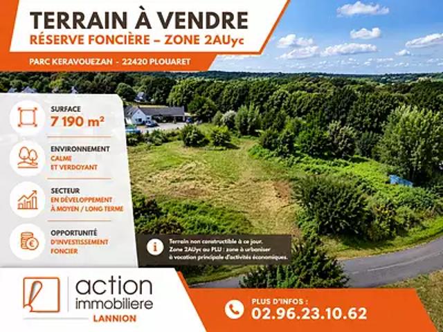 Terrain vente à Lannion, Bretagne