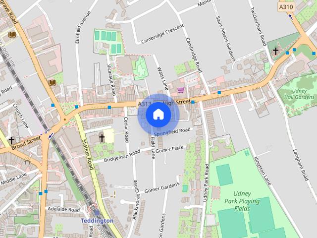 Apartment for rent in Strawberry Hill, Greater London
