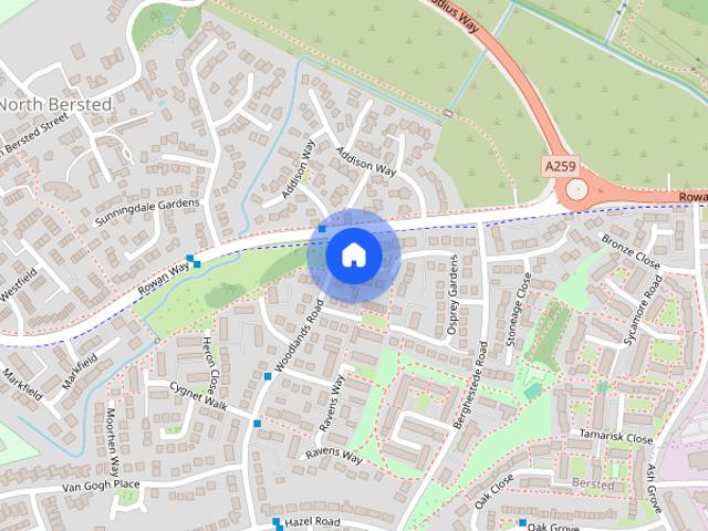 Apartment for rent in Bersted, Clapham
