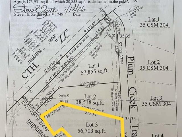 Land for sale in Wrightstown, Wisconsin
