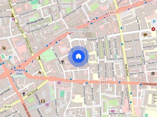 Apartment for rent in St. George in the East, Greater London