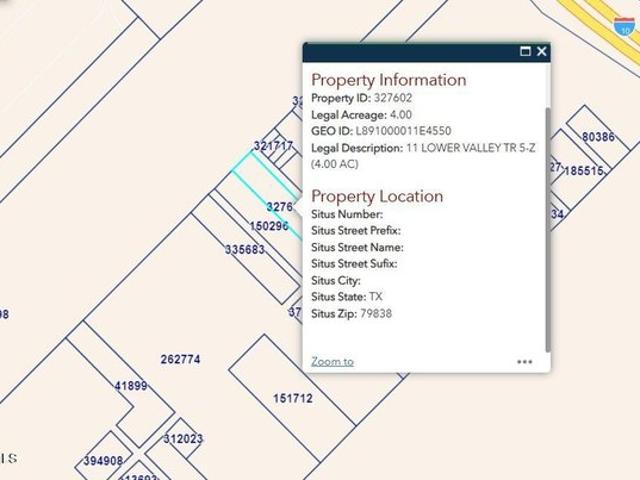 Land for sale in Tornillo, Texas