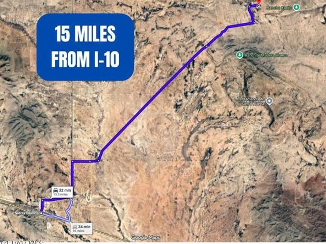 Land for sale in Sierra Blanca, Texas