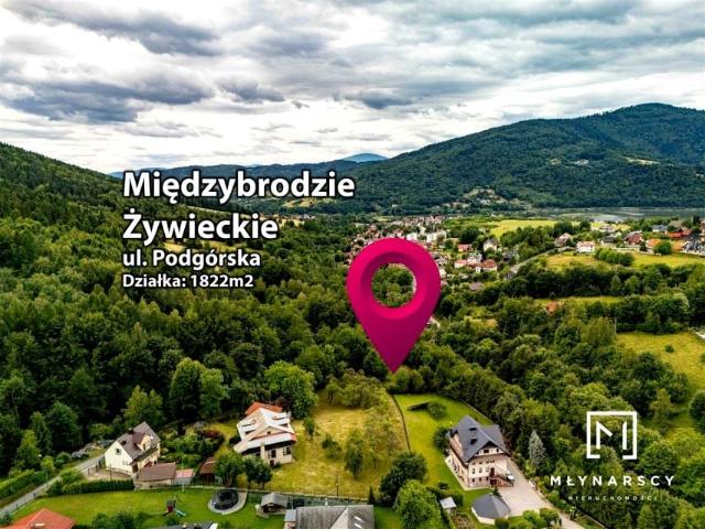 Grunt na sprzedaż w Międzybrodzie Żywieckie, Śląskie