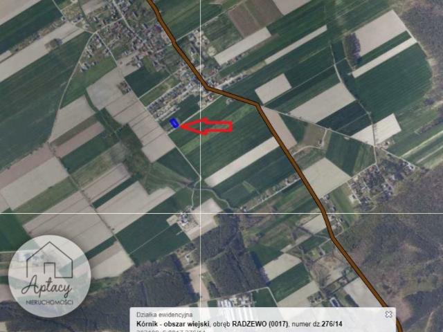 Grunt na sprzedaż w Radzewo, Wielkopolskie