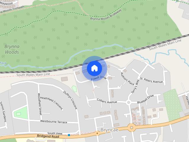 House for rent in Bryncae, Wales