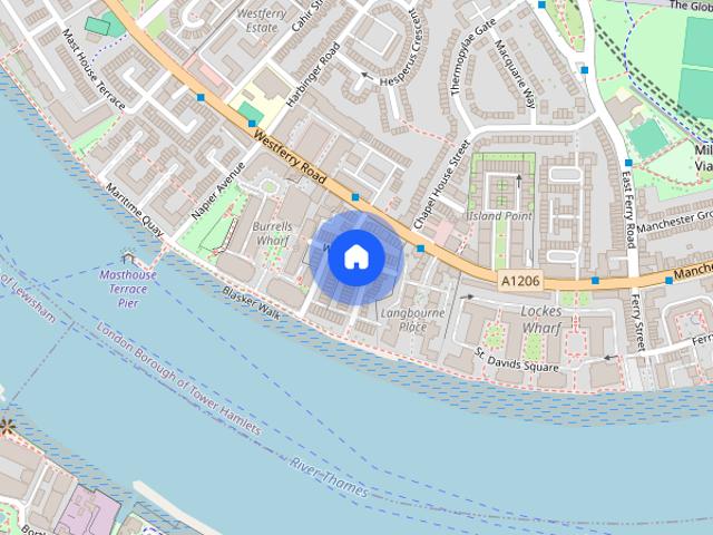 House for rent in Isle Of Dogs, Greater London