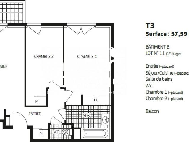 Appartement vente à Poitiers