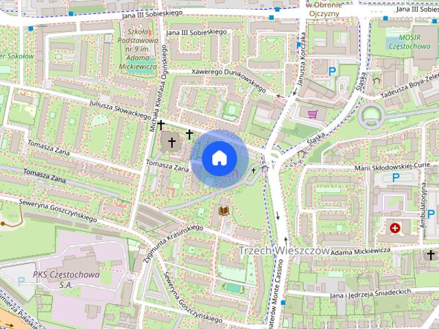 Pokój do wynajęcia w Częstochowa, Śląskie