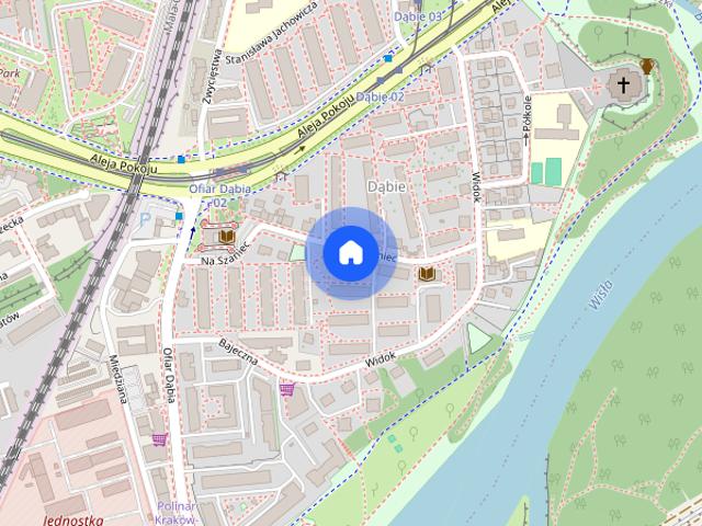 Pokój do wynajęcia w Dąbie, Kraków