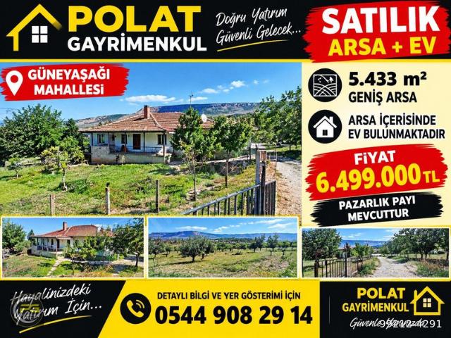 Güney, Develi içerisinde satılık Arsa
