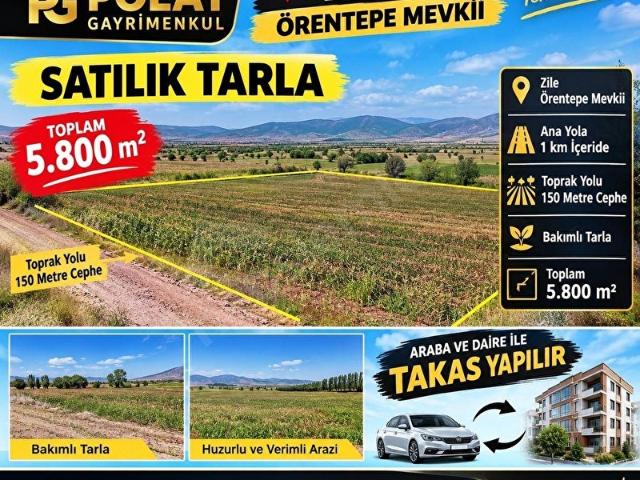 Zile, Develi içerisinde satılık Arsa