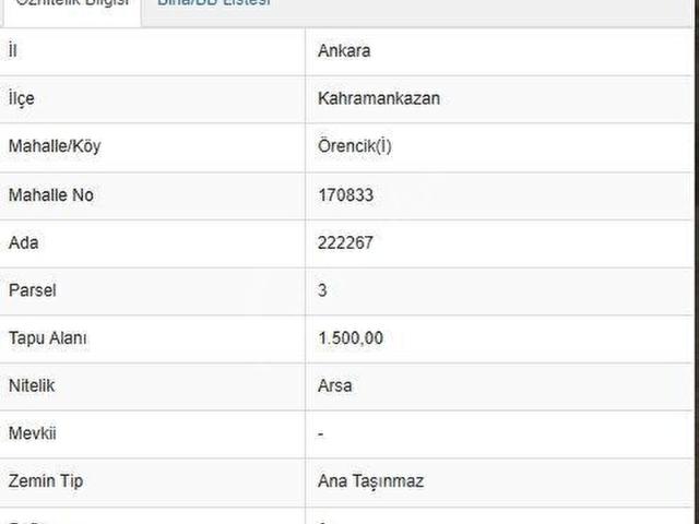 Kazan, Ankara içerisinde satılık Arsa