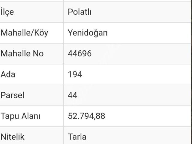 Polatli, Ankara içerisinde satılık Arsa