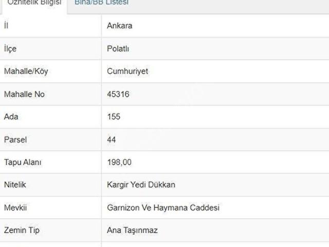 Polatli, Ankara içerisinde satılık Dükkan