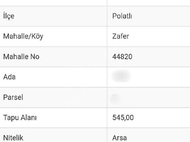 Polatli, Ankara içerisinde satılık Arsa