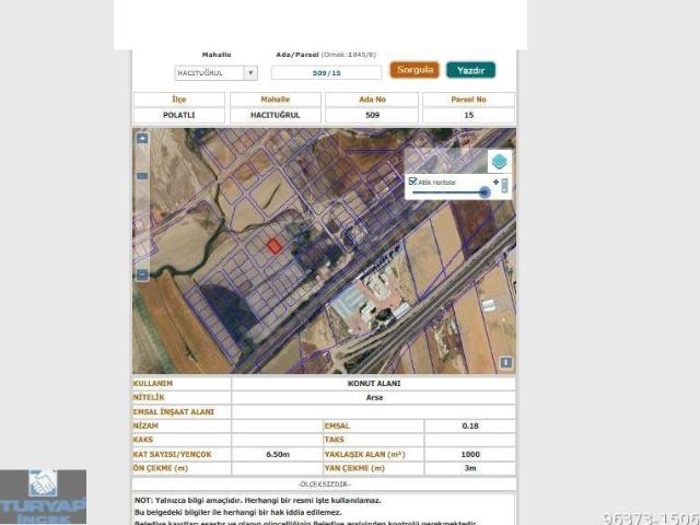 Polatli, Ankara içerisinde satılık Arsa