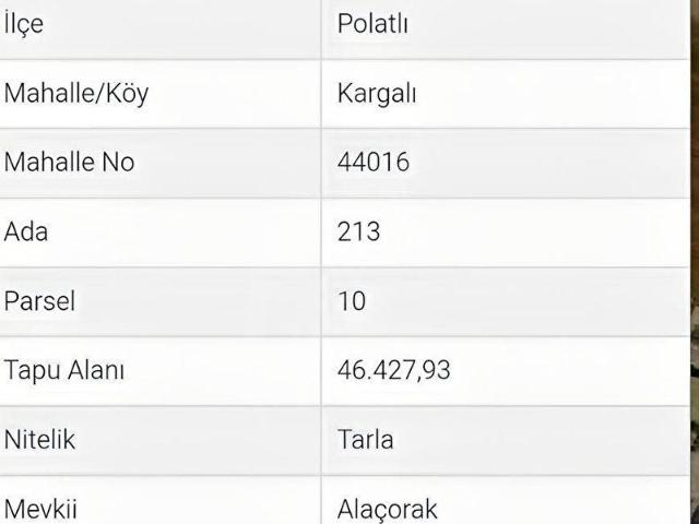 Polatli, Ankara içerisinde satılık Arsa