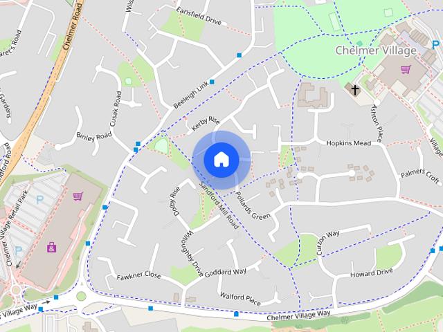 House for rent in Chelmer Village, Chelmsford