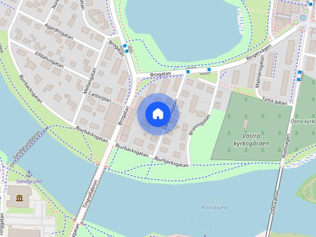 Lägenhet hyra i Hagaborg, Karlstad
