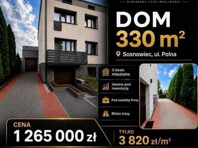Dom na sprzedaż w Sosnowiec, Śląskie