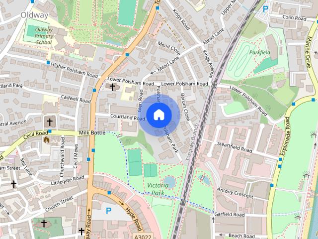 Apartment for rent in Oldway, Livermead