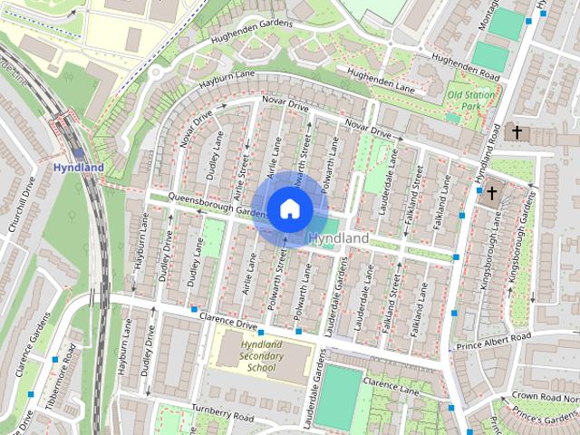 Apartment for rent in Hyndland, Scotland